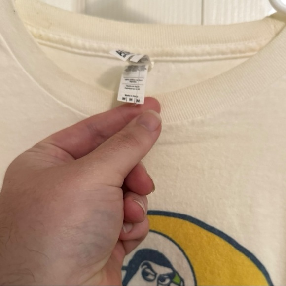 Toy Story Buzz Lightyear Tee Vintage 90s Alstyle Original Disney Medium - Picture 4 of 5